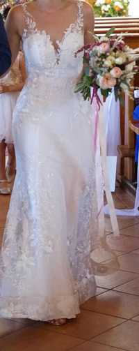 Suknia ślubna syrenka