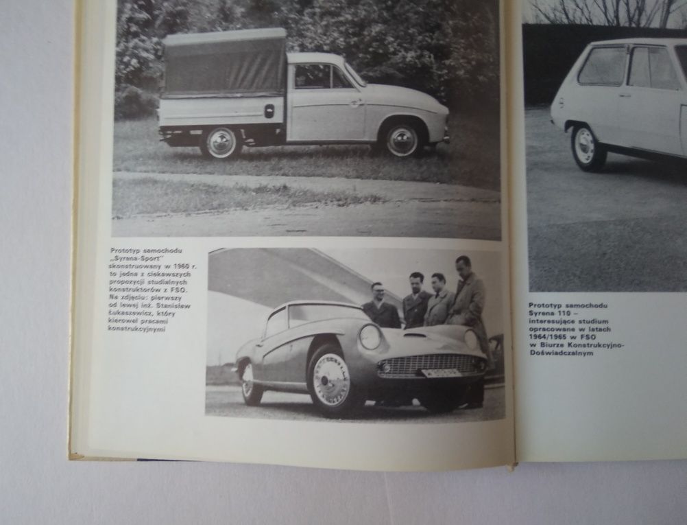 Stary album Fabryka Samochodów Osobowych auta PRL Polonez Syrena Fiat