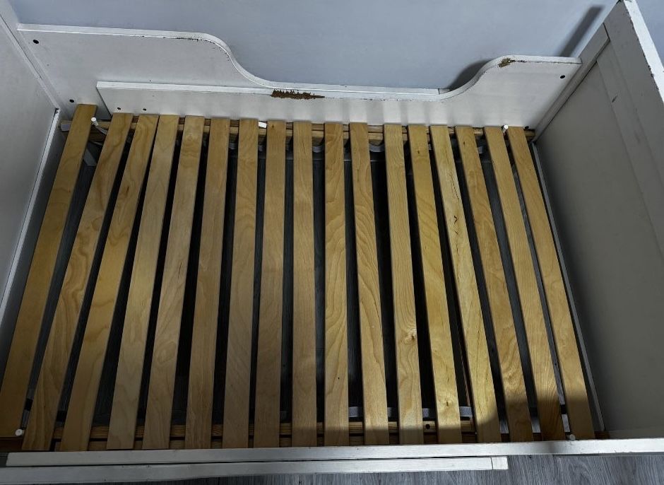 Łóżko z regulacją długości Ikea Sundvik