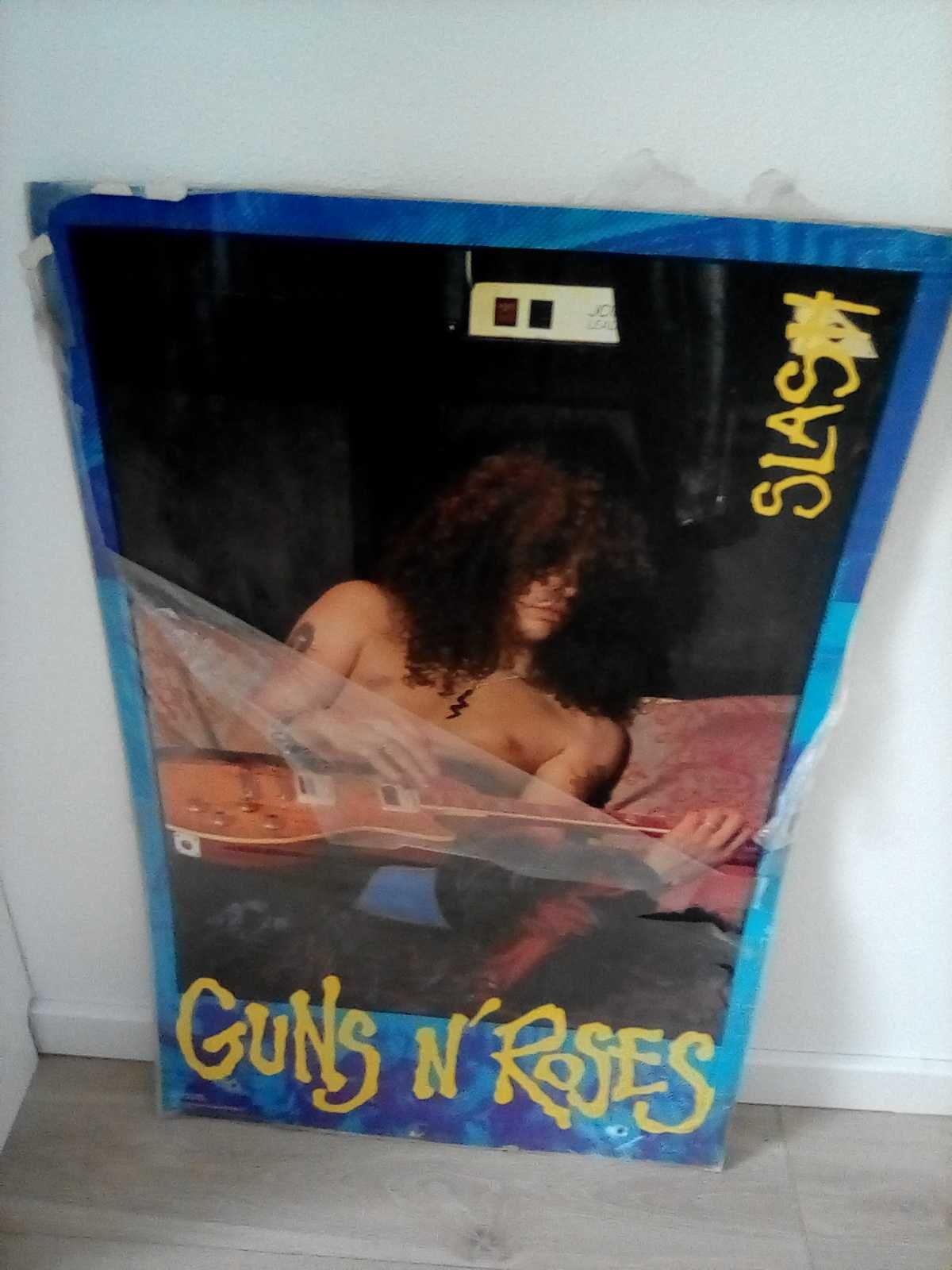 Guns n roses slash 1991 plakat