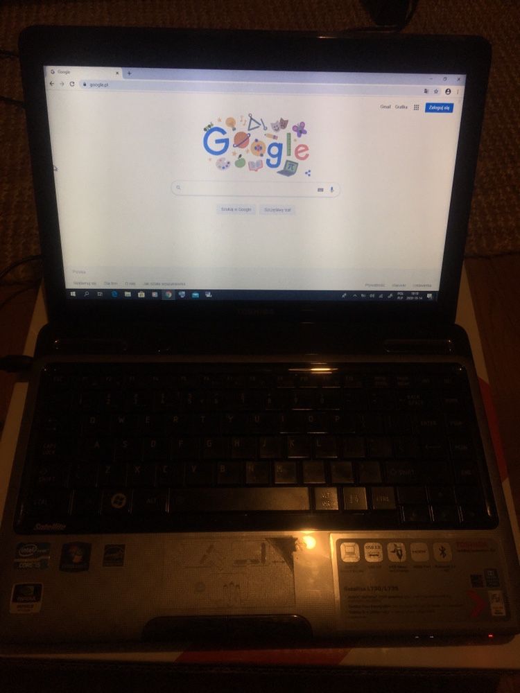 Laptop Toshiba Satellite 13,3’, i5, ram 8gb, ssd 240gb, NVIDIA 315m