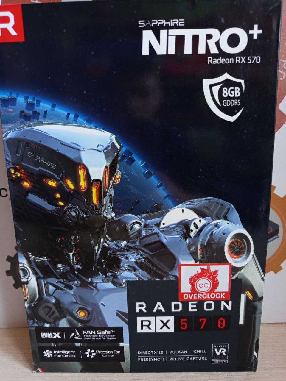 Гарантія/Sapphire NITRO+ OC RADEON RX 570 8G/PC_fanatics_shop