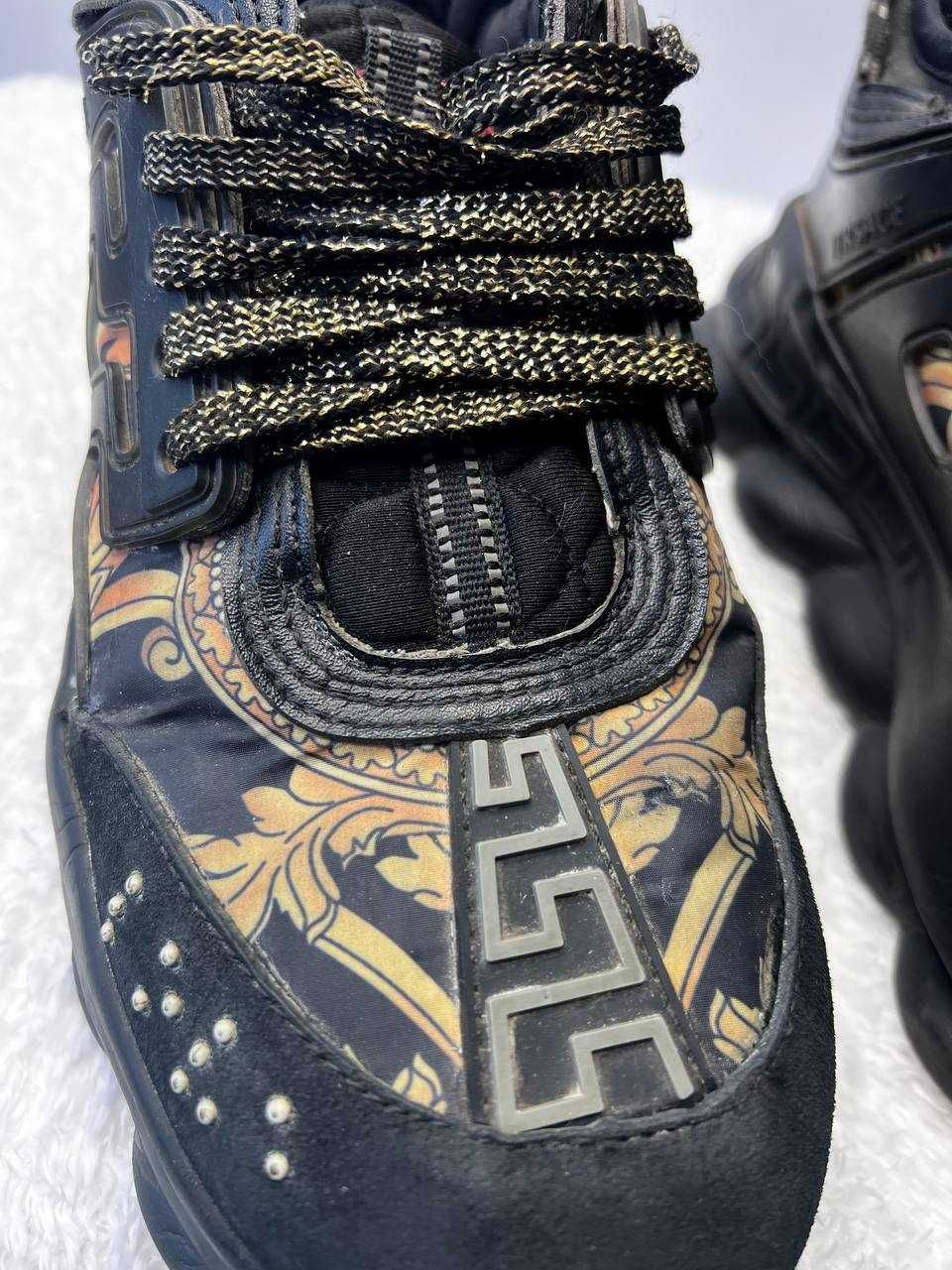 Кросівки Versace chain collection Эксклюзив Кожа, 39-40 уст 26