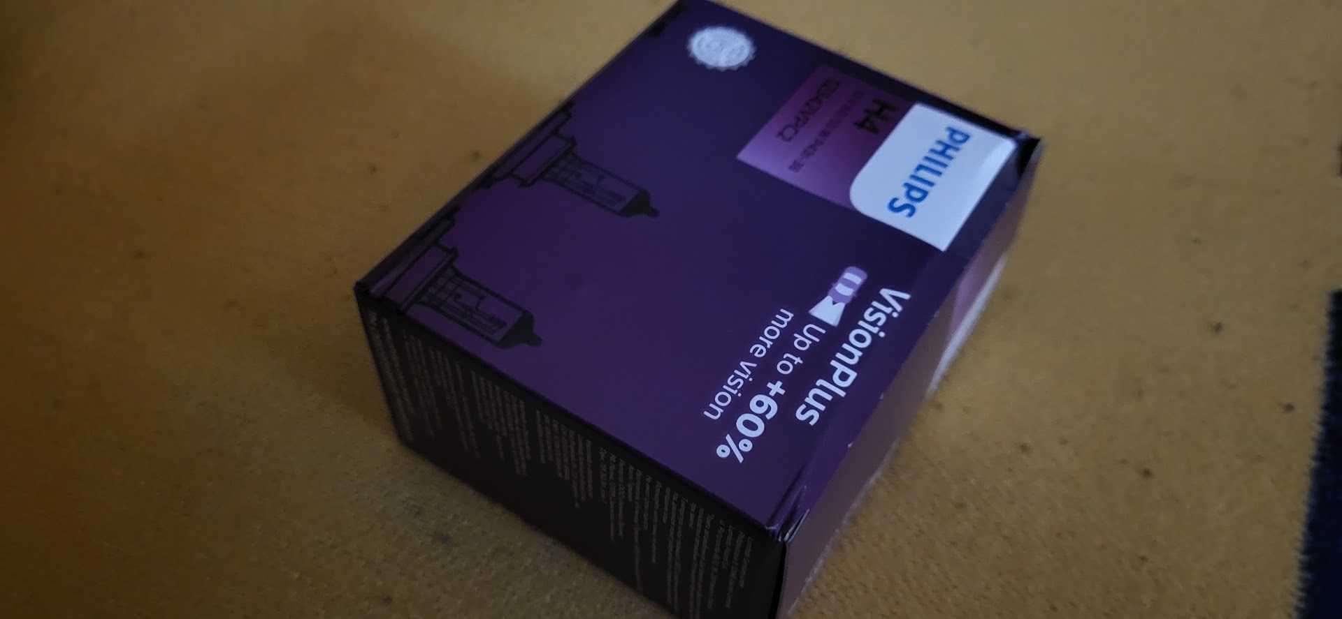 Philips 2x żarówki H4 Visionplus 60% więcej światła