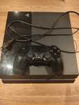 Ps4 500gb com comando e cabo de energia