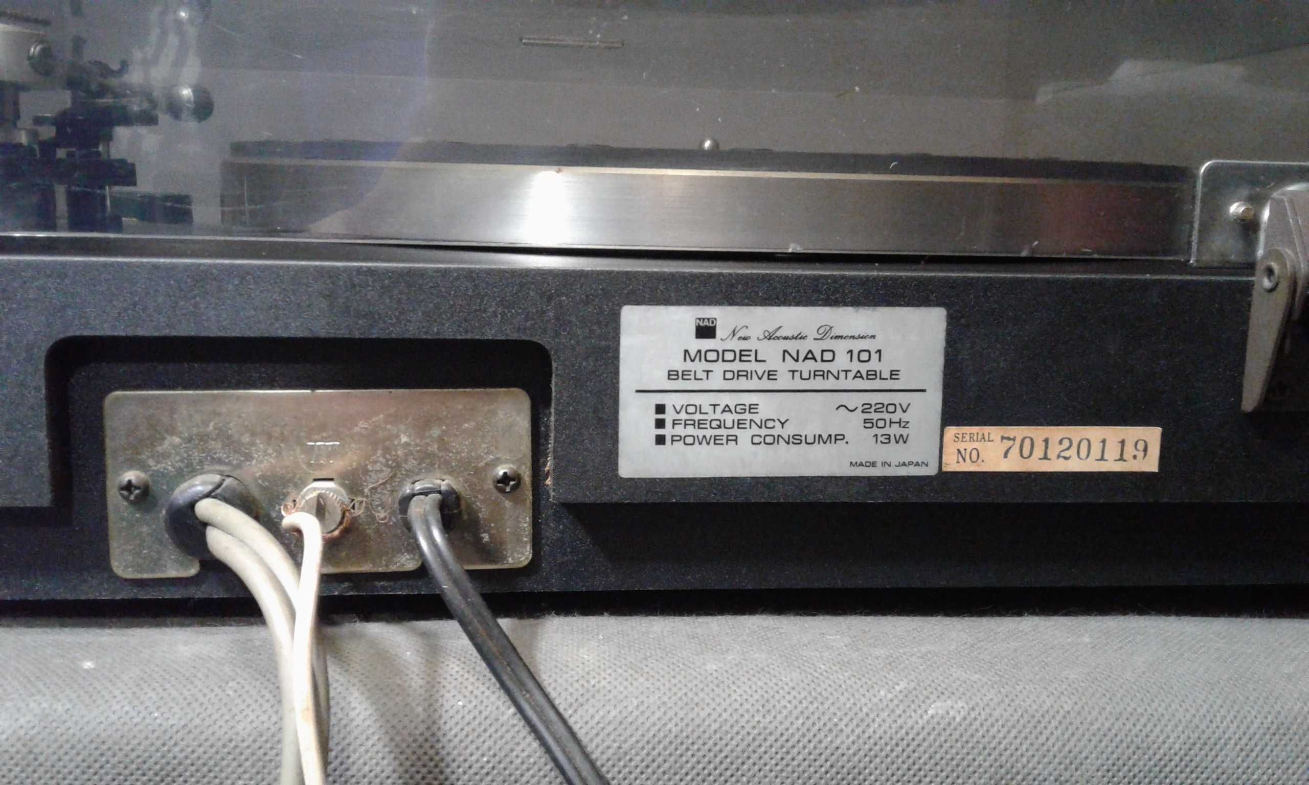 NAD 101,gramofon stereo