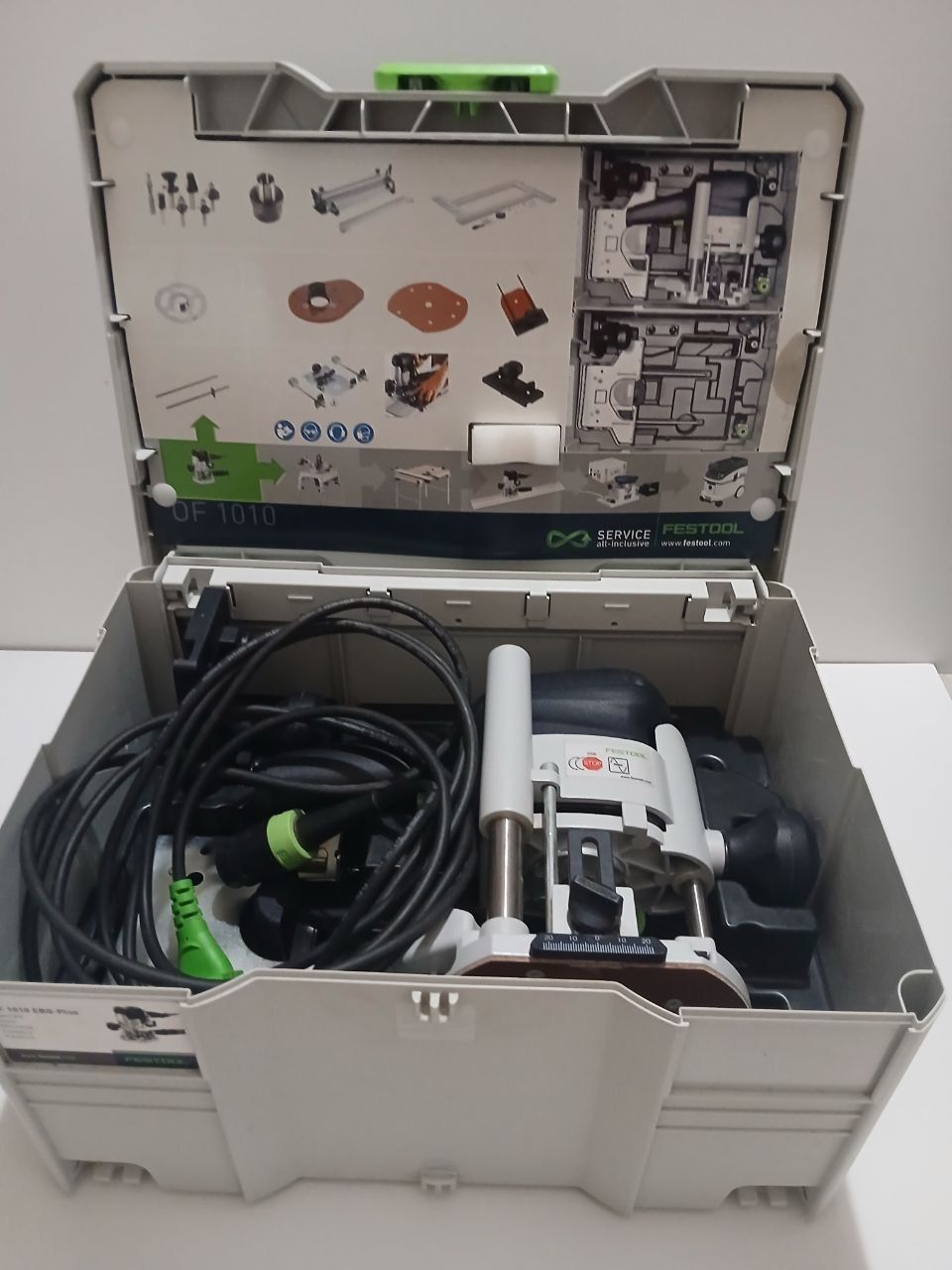Фрезер Festool Of 1010 EBQ-plus + Systainer T-loc