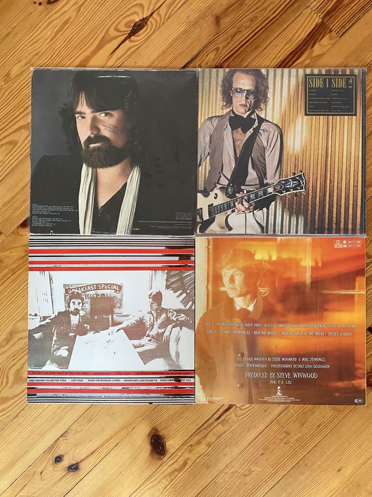 Лот LP Richard T.Bear,,Bob Welch,Steve Winwood,Daryl Hall