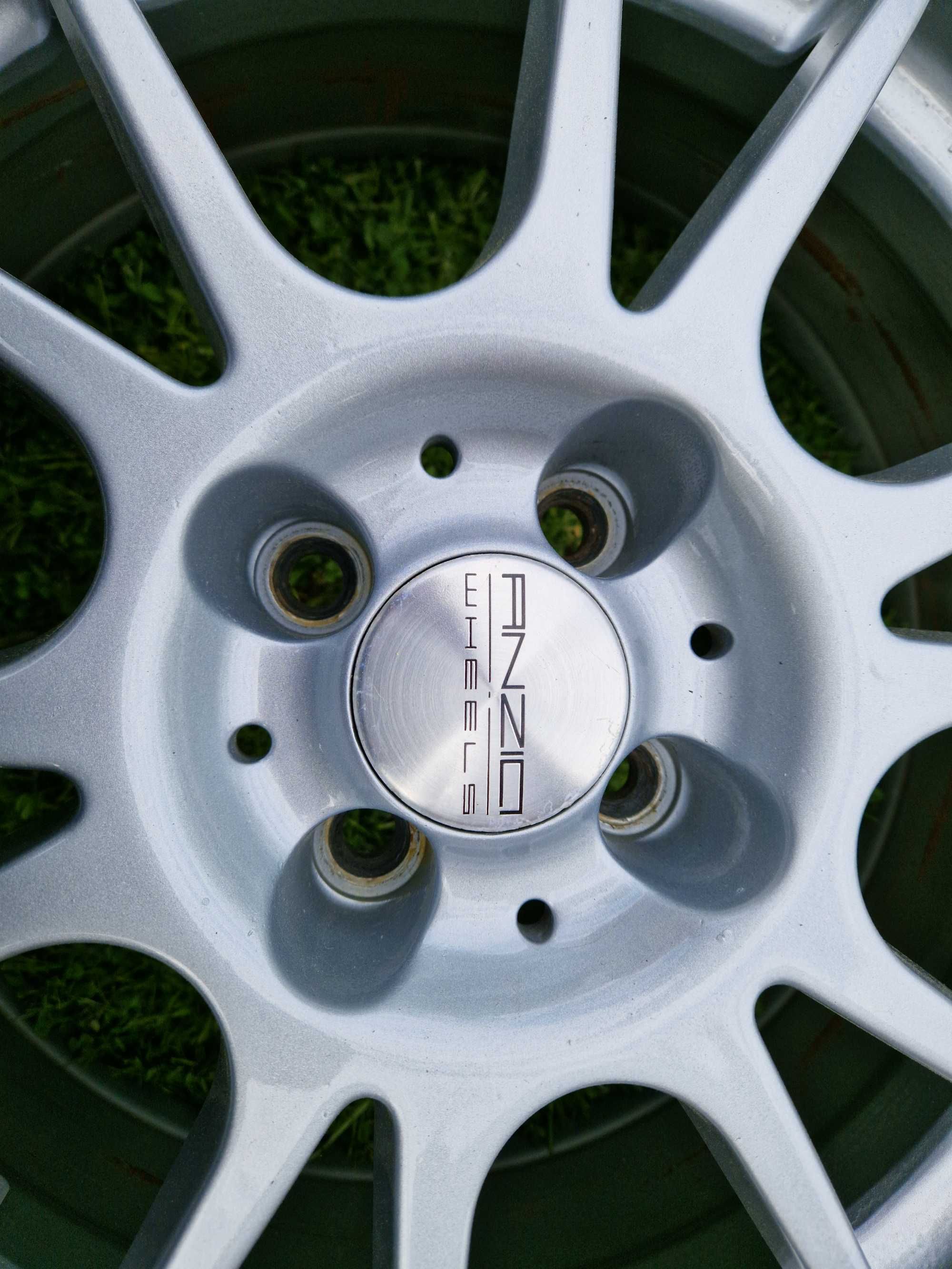 Felgi Anzio 17 cali 4x100 Srebrne Opel