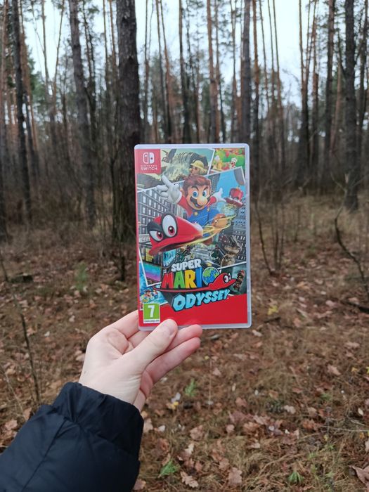 Гра на Nintendo switch Super Mario Odyssey