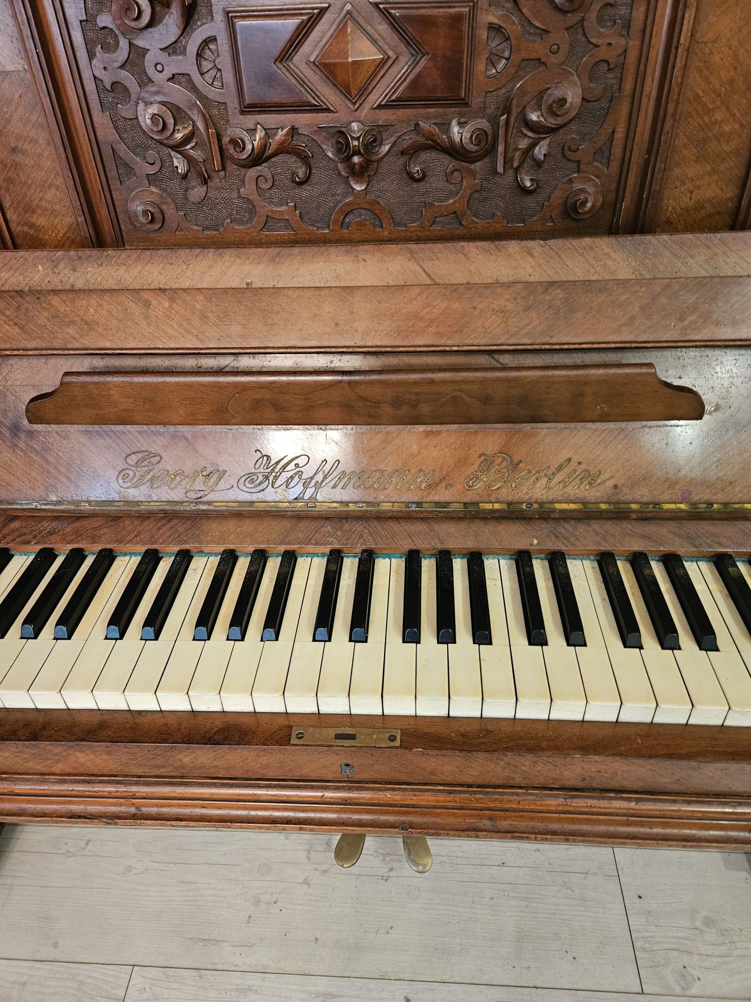 Zabytkowe pianino 1902 r.