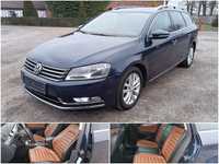 Volkswagen Passat B7 Highline 2.0TDI 140KM, Skóry BiKolor, Bogate Wyposażenie