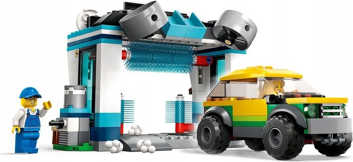 Lego City 60362 Myjnia Samochodowa - Klocki Dla Chłopca 6+