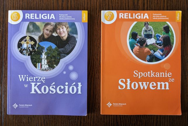 Podręczniki do Religii klasa 6 i 7
