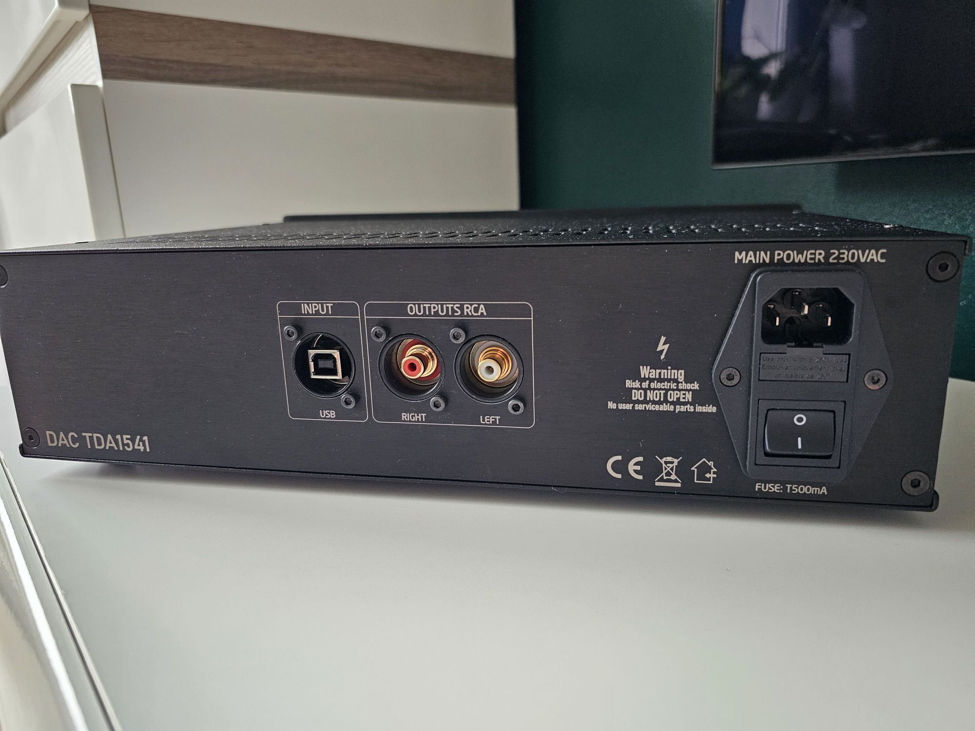 DAC TDA1541 przetwornik cyfrowo-analogowy diy