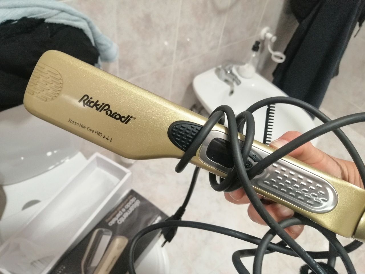 Alisador a vapor novo com garantia