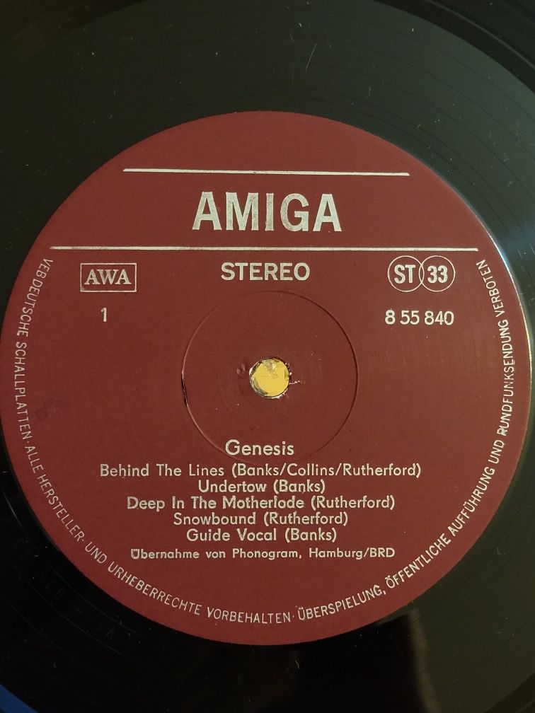 Płyta winylowa LP - Genesis, 1981r, Made in Germany