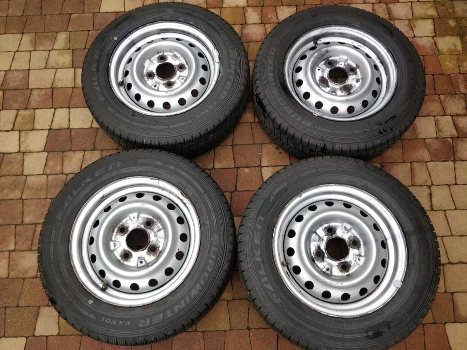 2823. Koła zimowe Nissan NV200 Evalia 4x114.3 175/70/14C 2021r 9mm