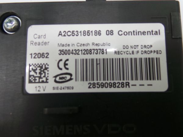 Centralina de ignição (imobilizador) RENAULT Megane III Grandtour (KZ0