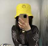 Bucket hat smile haft nowy