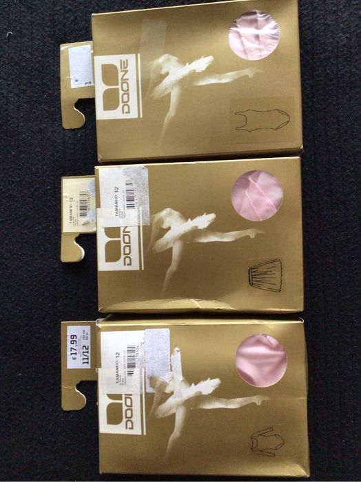 Conjuntos ballet menina T5/6 anos e 11/12 anos