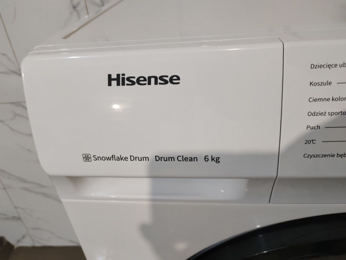 Пральна машинка Hisense 2021рік з Європи 6 kg.вузька 40 см