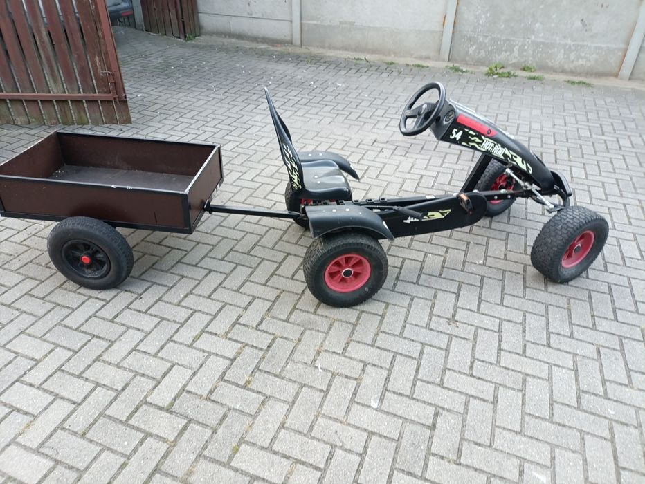 Gokart Dino Cars z przyczepką