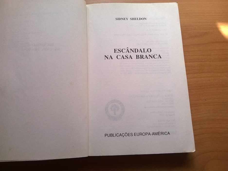Escândalo na Casa Branca - Sidney Sheldon