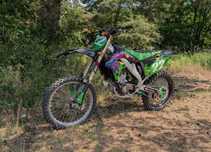 Kawasaki KXF 250 cross zadbany wydech FMF