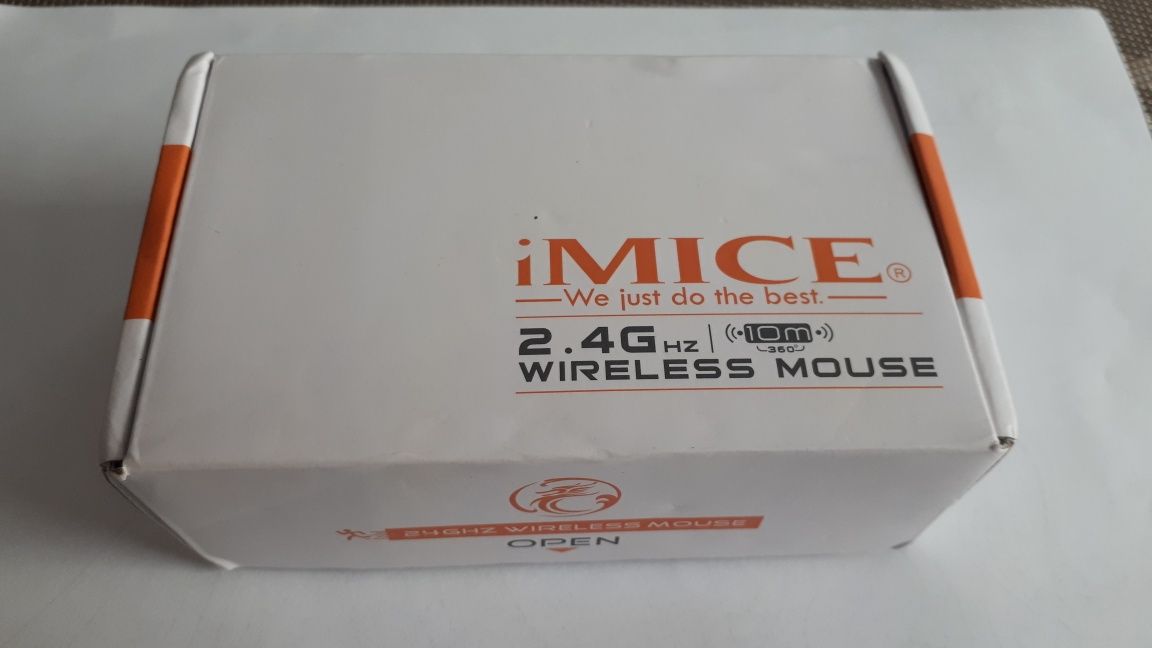 Myszka bezprzewodowa iMICE E-1800 sensor optyczny
