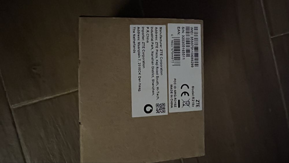 Zte usado 30 dias