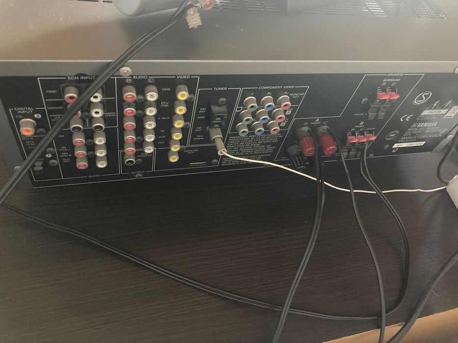 Kino domowe Amplituner Yamaha RX V357 + zestaw kolumn GRATIS!