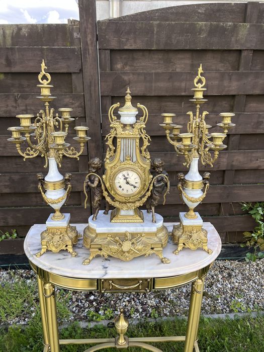 Годинник канделябри IMPERIAL підсвічники часы