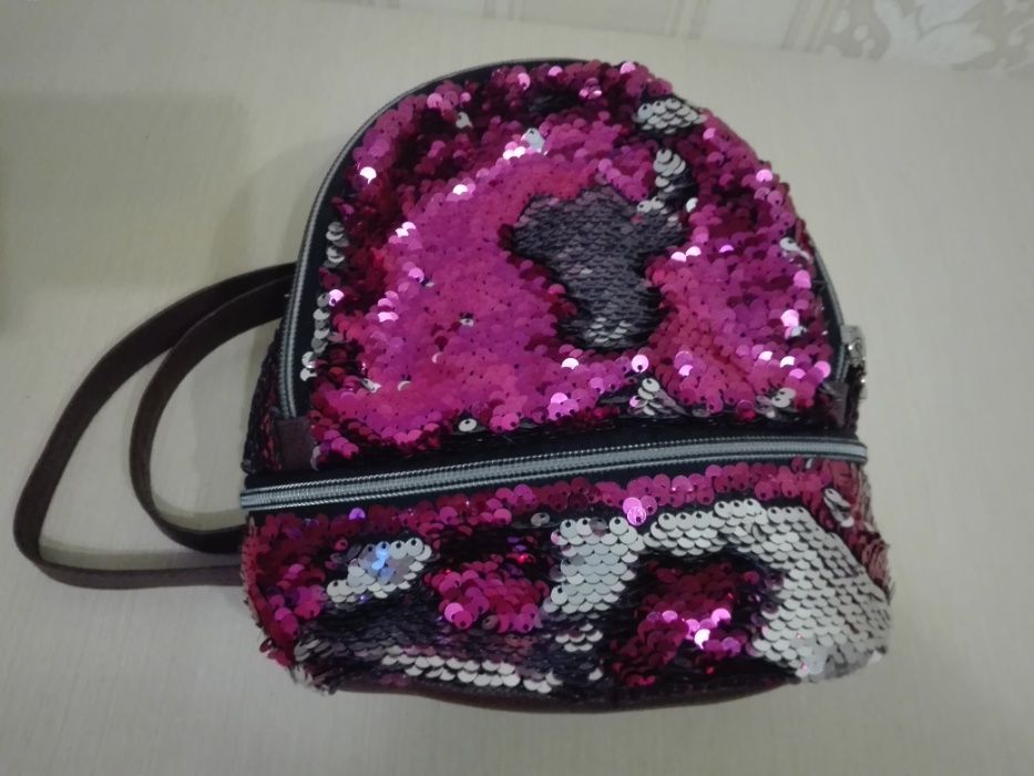 рюкзак паетки перевертыши