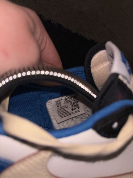 Nike jordan 1 travis scott fragment low