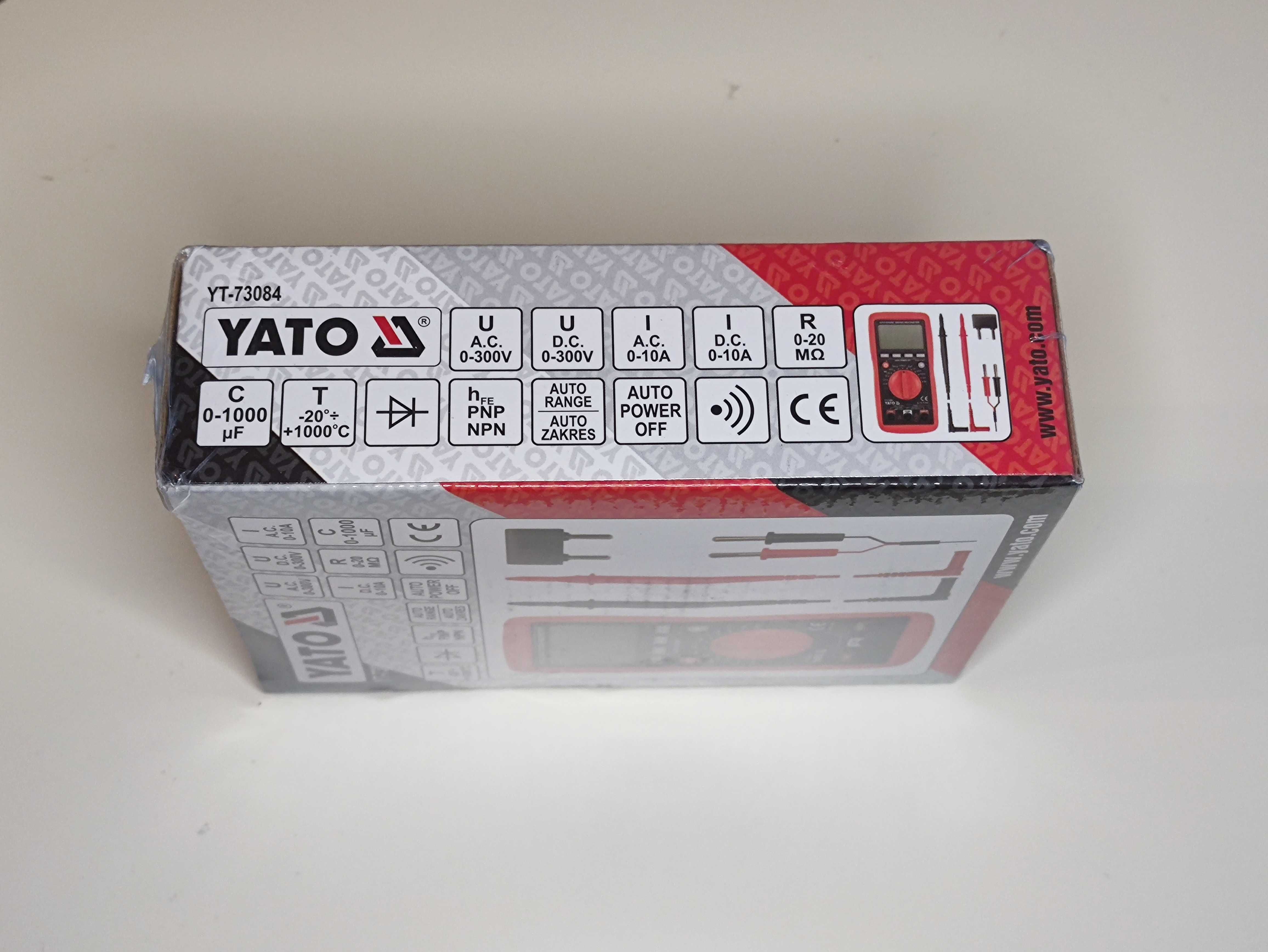 Miernik YATO YT-73084 z Automatycznym zakresem Multimetr