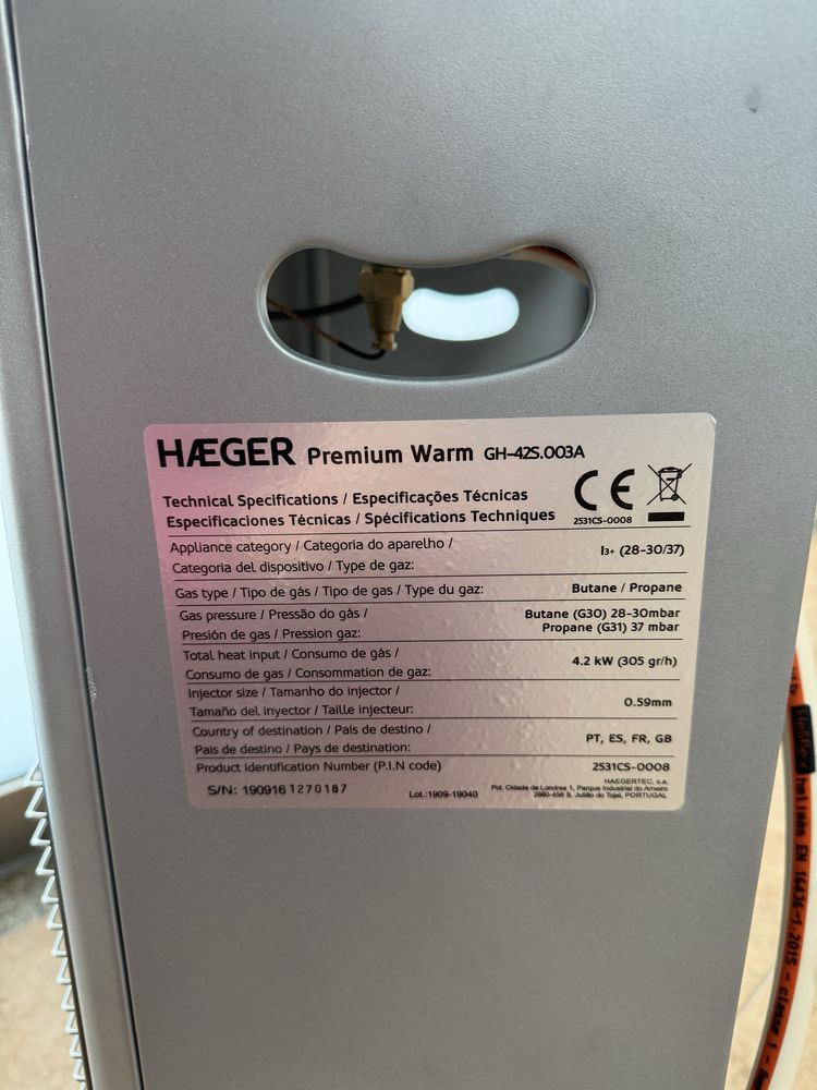 Aquecedor a gás bom!!