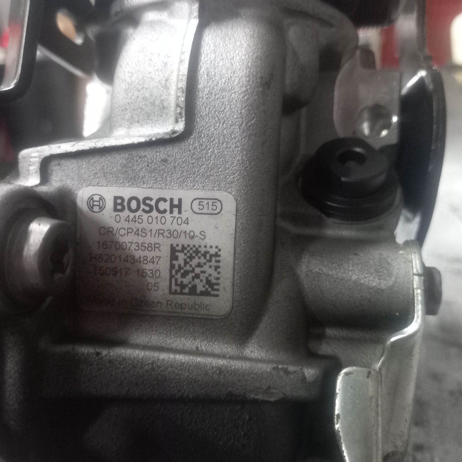 Bomba alta pressão bosch renault