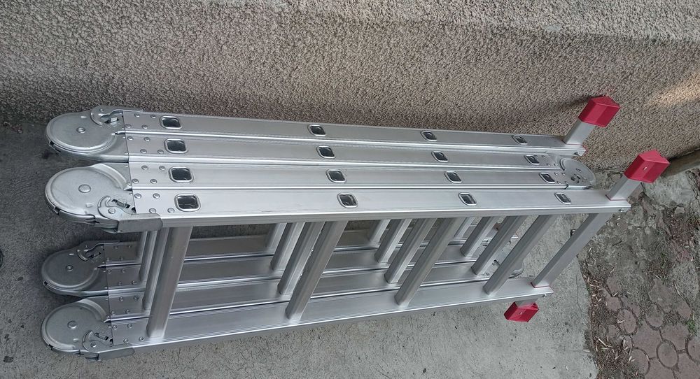 Драбина алюмінієва 4х4, трансформер, стрімянка