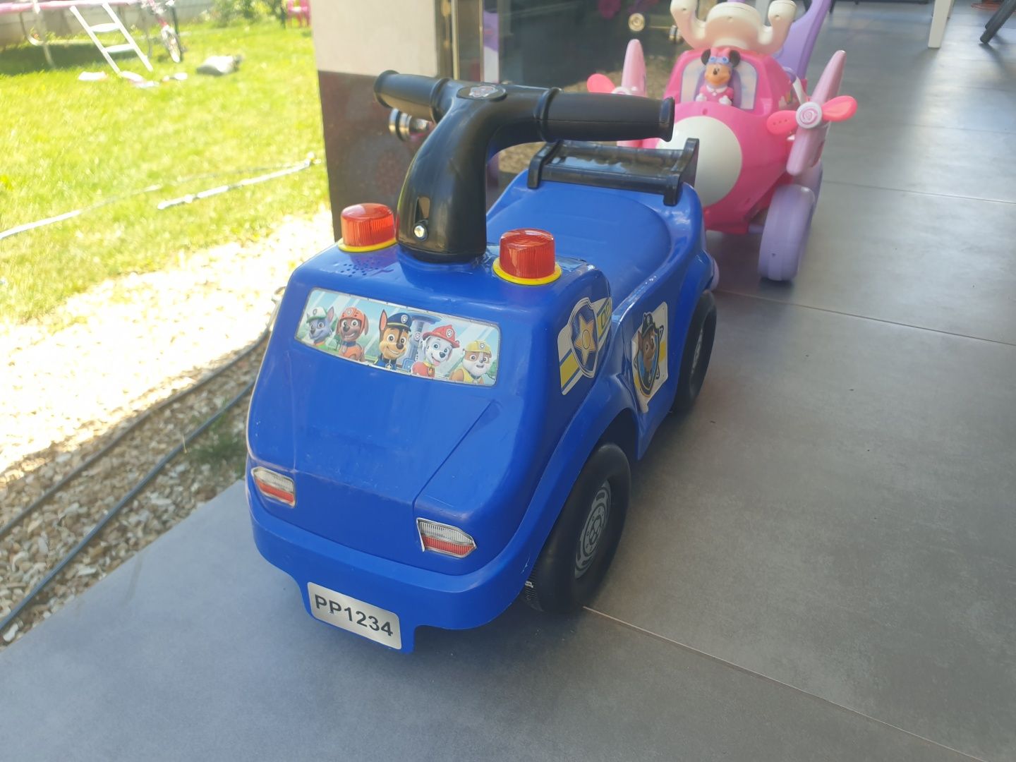 Jezdzik dla dziecka psi patrol auto