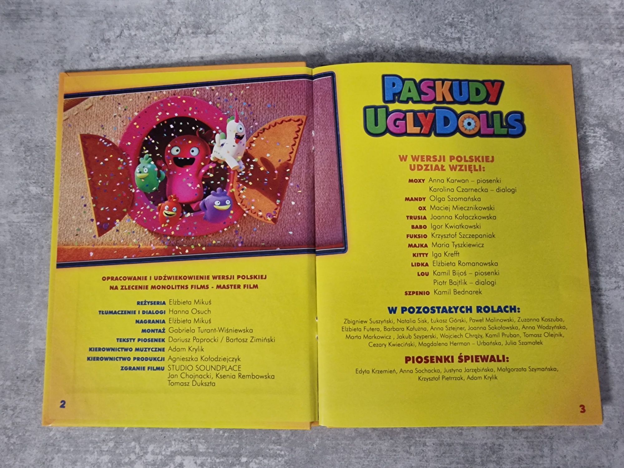 Paskudy Ugly Dolls film DVD