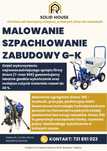 MALOWANIE, Szpachlowanie ,Zabudowy G-K i inne prace wykonczeniowe