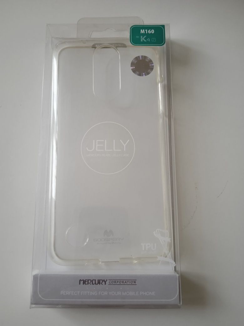 Nowy Jelly Case Mercury Nowe Plecki LG K4 Plecki Nowy Case K4 LG