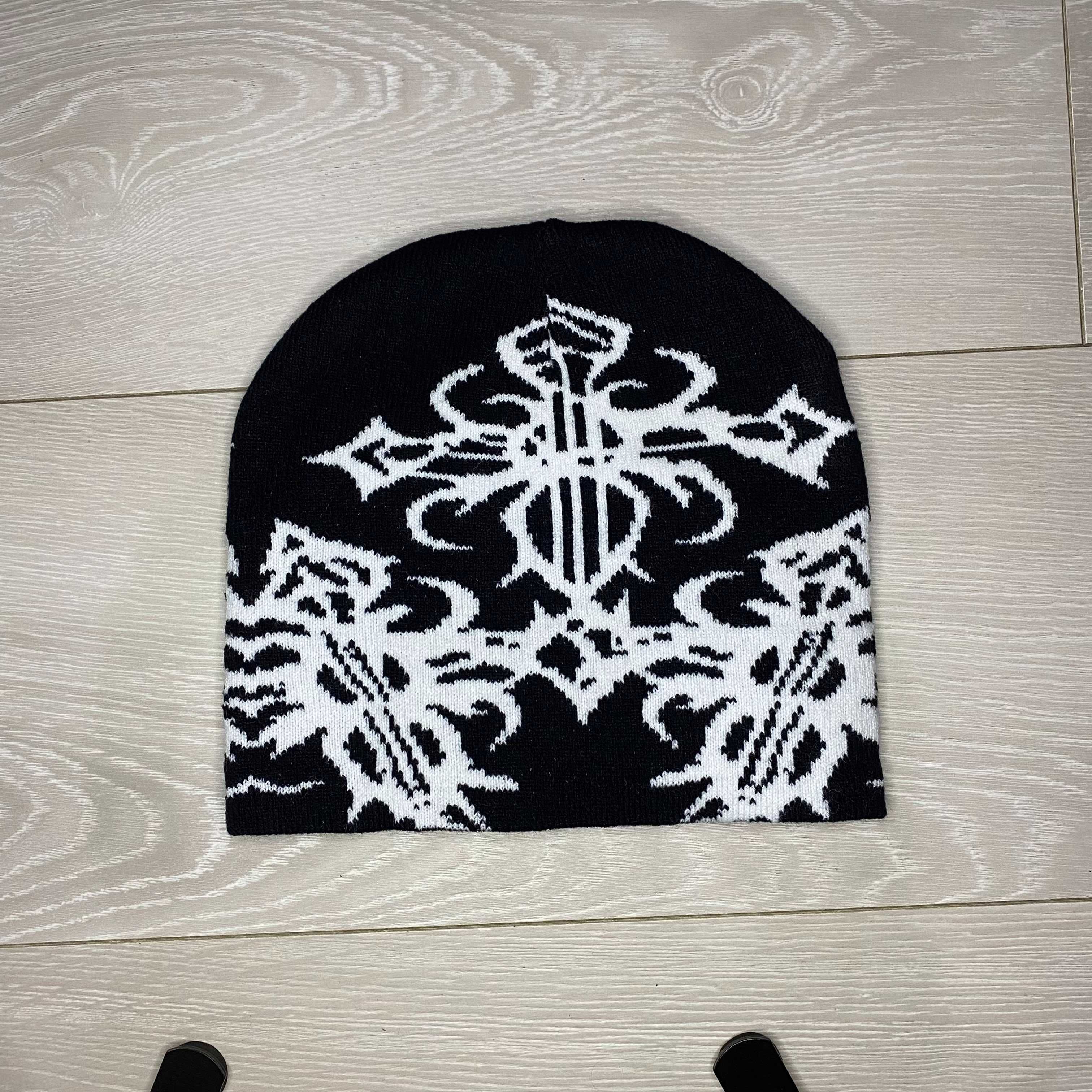 Czapka beanie y2k hat tribal