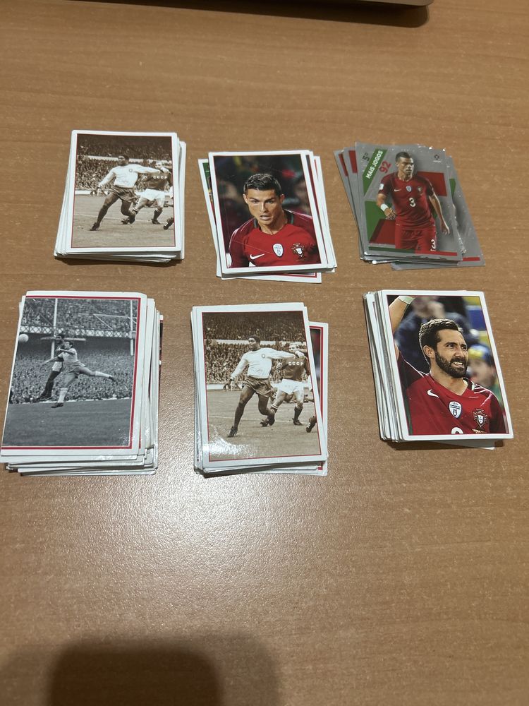 Vendo 124 cromos da coleçao fome de vencer de 2018