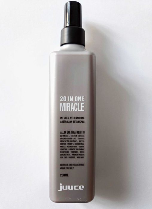 Juuce, 20 In 1 Miracle Spray, 250ml, Profesjonalna pielęgnacja włosów