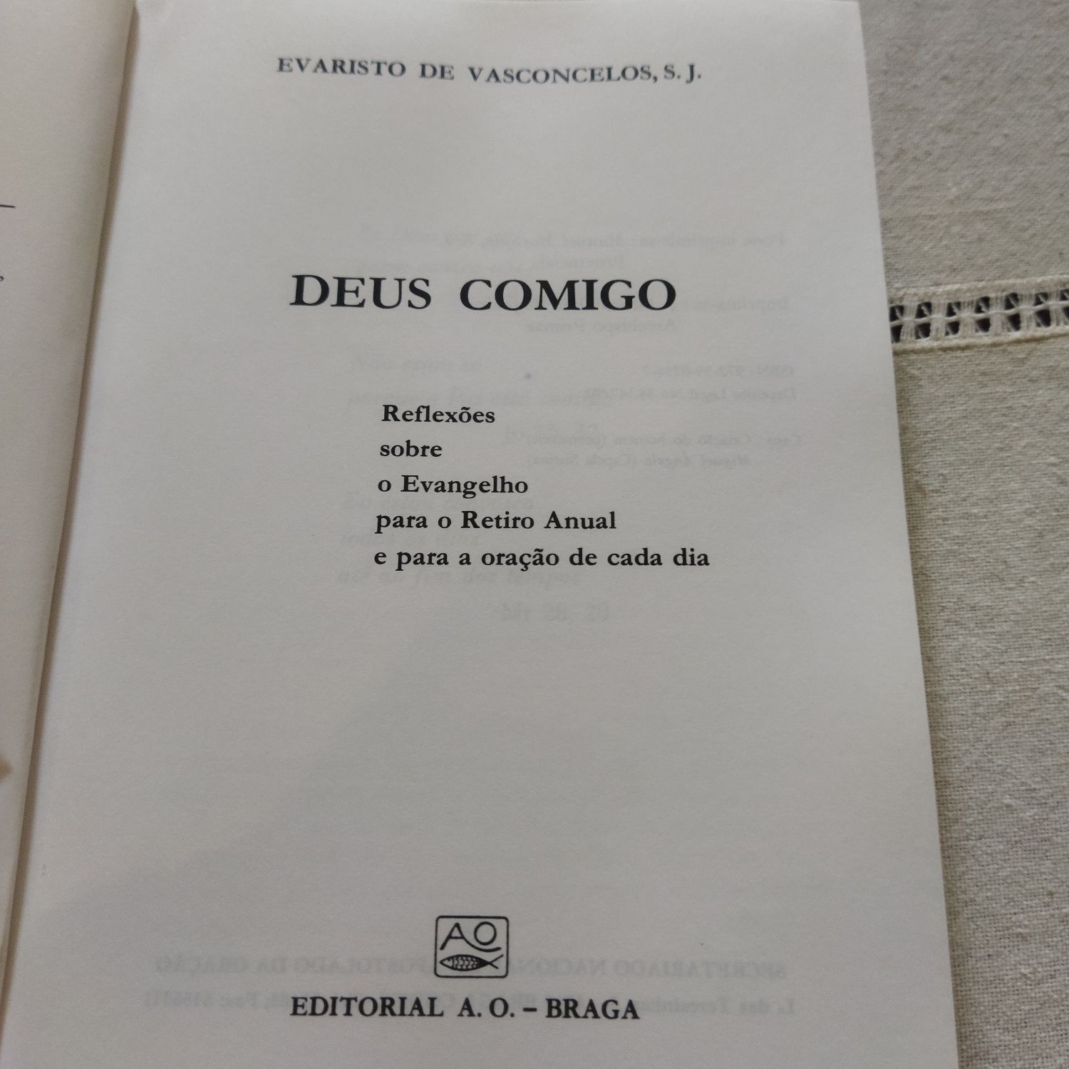 Livro "Deus comigo "