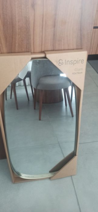 Espelho glam dourado