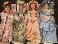 Коллекционный набор фарфоровых кукол Времена года Германия