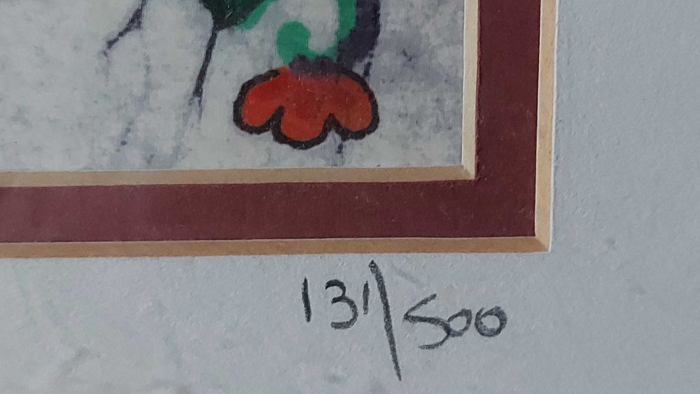 Amos Amit – „Blessing the Physician” (batik, edycja limitowana)